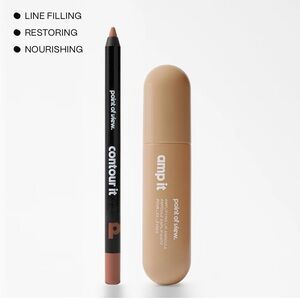 Amp it Lip Liner and Lip Ampoule Set Vanilla Latte - by Mikayla new in box